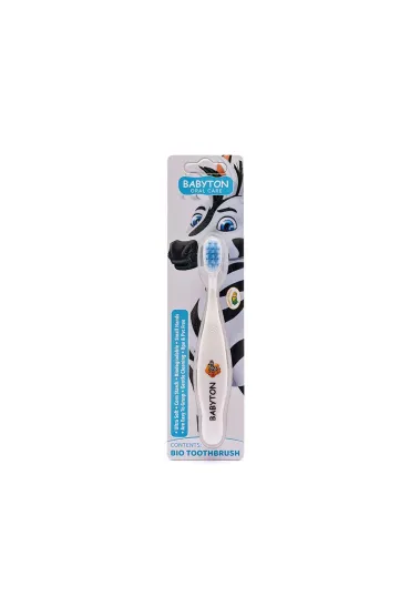 Babyton Bio Szczoteczka do zbw, Zebra
