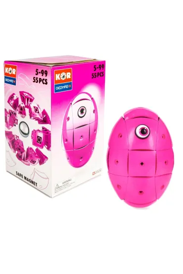 Geomag Kor. Klocki magnetyczne. Kolor R�owy