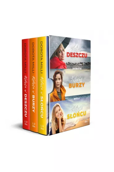 Pakiet Saga nadmorska. Tomy 1-3: Kobieta w deszczu, Kobieta w burzy, Kobieta w s�o�cu - Dorota Milli