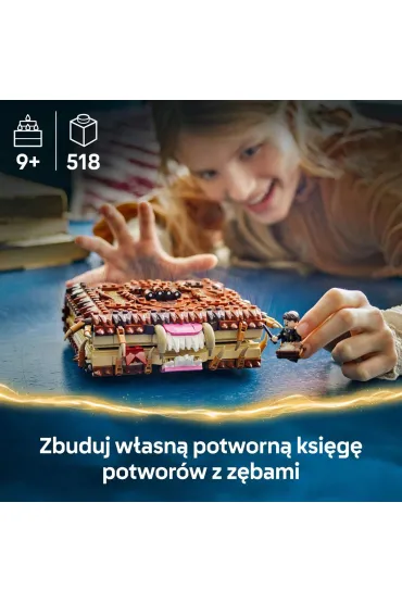LEGO Harry Potter Potworna ksi�ga potwor�w z z�bami 76449