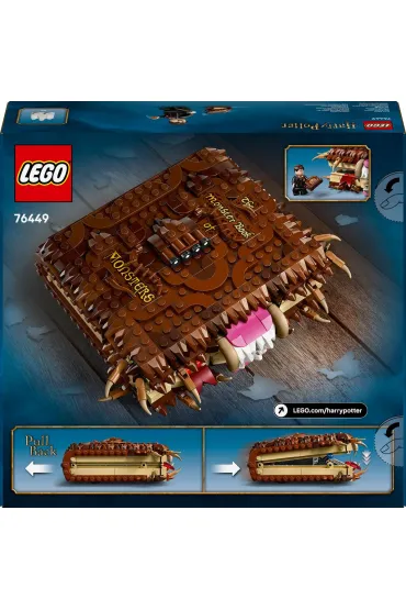 LEGO Harry Potter Potworna ksi�ga potwor�w z z�bami 76449