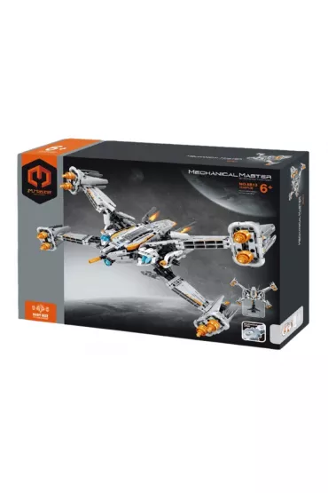 Klocki  gwiezdny okr�t wojskowy 3w1 - 1018 element�w