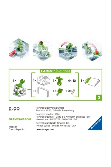 Gravitrax. Dodatek. Wyrzutnia Ravensburger