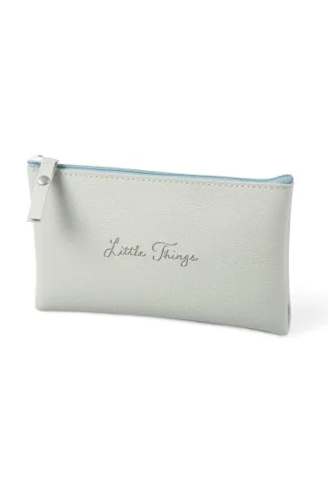 MFP Pi�rnik saszetka Little things szara ziele� 21x8cm