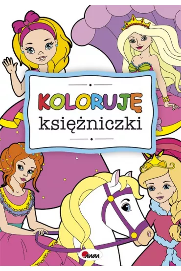 Koloruj� ksi�niczki