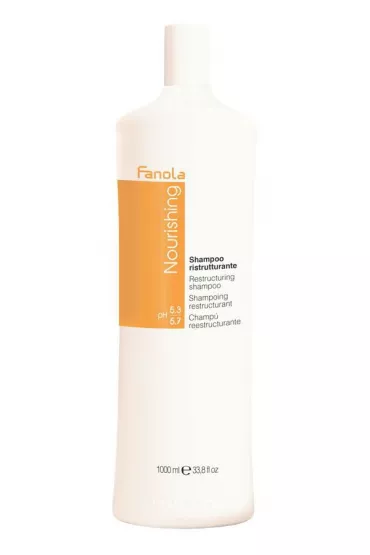 Fanola Nourishing Restructuring Shampoo szampon do w�os�w suchych i �amliwych 1 l