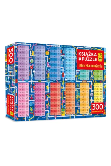 Ksi��ka i puzzle 300 el. Tabliczka mno�enia Wilga Play - Sam Smith