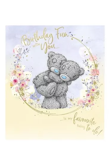 Carte Blanche Kartka urodzinowa Birthday fun with you
