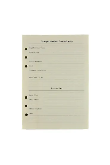 Drops Office Collection Organizer 2026 Cambridge Premium czarny