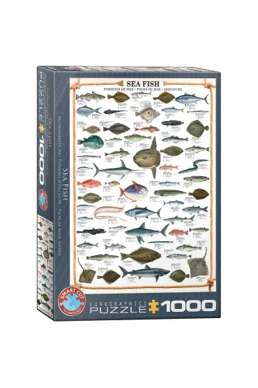 Puzzle 1000 el. Ryba morska Eurographics