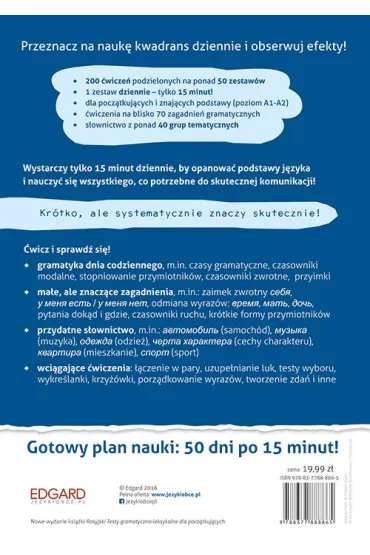 Rosyjski w 15 minut ka�dego dnia - Magdalena Olszewska