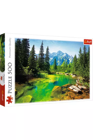 Puzzle 500 el. Widok na Tatry Trefl