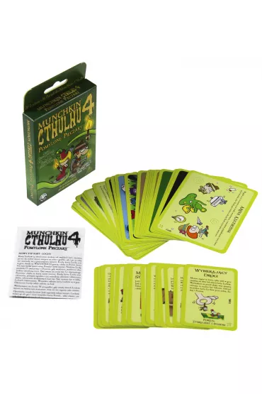 Munchkin Cthulhu 4. Pomylone Pieczary Black Monk - Steve Jackson