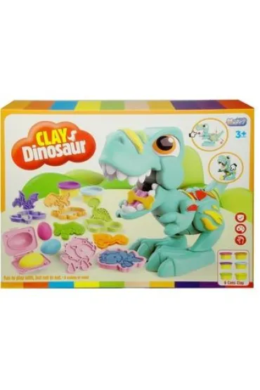 Masa plastyczna z figurk� dinozaura