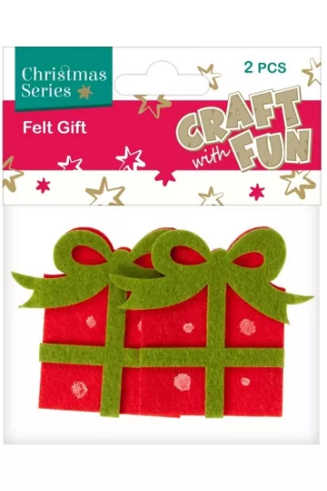 Craft with Fun Ozdoba Prezent filc