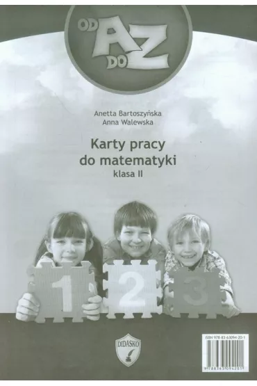 Od A do Z Karty pracy do matematyki 2 - Anetta Bartoszy�ska, Anna Walewska