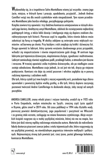 Pierwsze �ledztwo Montalbana - Andrea Camilleri