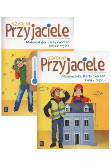 Szkolni przyjaciele. Edukacja wczesnoszkolna. Matematyka. Karty �wicze�. Cz�� 1-2. Klasa 2 - Kamila �yczek, Aniela Chankowska