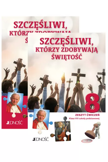 Pakiet: Szcz�liwi, kt�rzy zdobywaj� �wi�to��. Podr�cznik i zeszyt �wicze� do religii dla klasy 8 szko�y podstawowej - El�bieta Kondrak, Krzysztof Mielnicki, Agnieszka S�torek