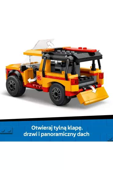 LEGO City Furgonetka ratownik�w pla�owych 60453