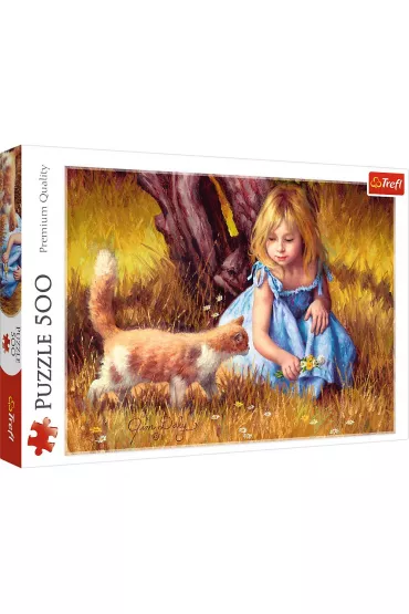 Puzzle 500 el. W centrum uwagi Trefl