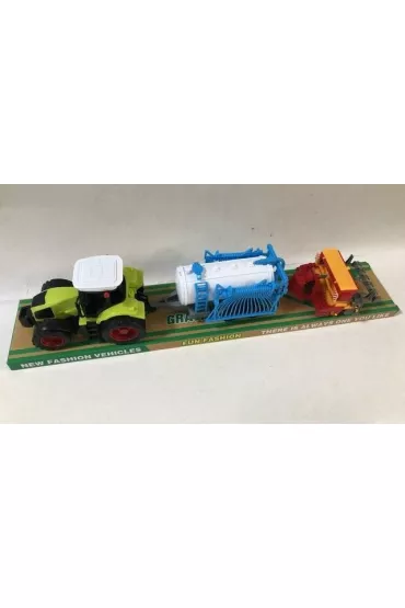 Traktor z maszyn� rolnicz� Macyszyn Toys