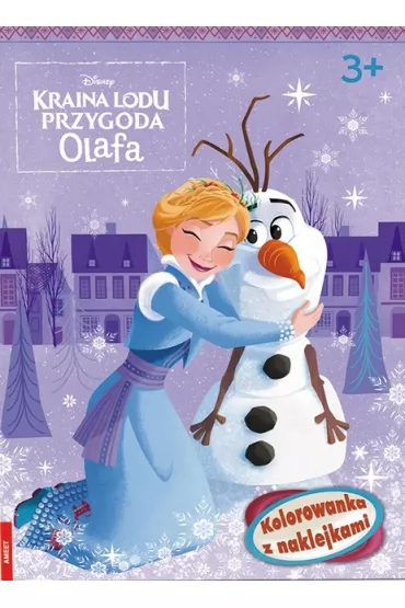 Kraina lodu Przygody Olafa Kolorowanka z naklejkami