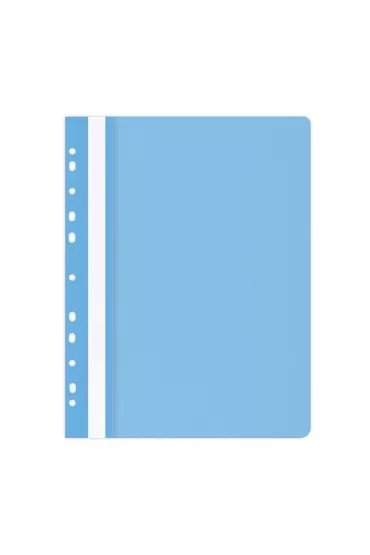 Office Products PBS Skoroszyt A4 PP wpinany z europerforacj� niebieski 25 szt.