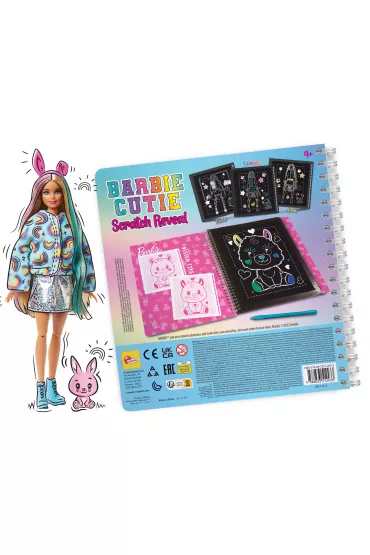 Szkicownik Barbie Cutie Scratch Reveal