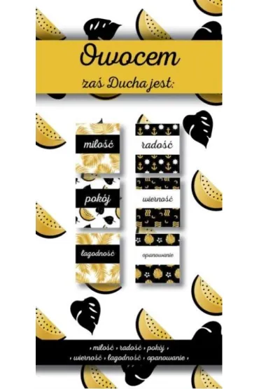 Szaron Zak�adki Magnetyczne - Owocem za� Ducha 6 szt.