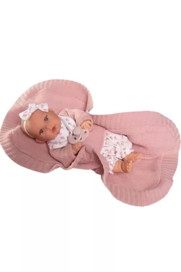 Lalka hiszpa�ska Kika z kocykiem 27cm Antonio Juan