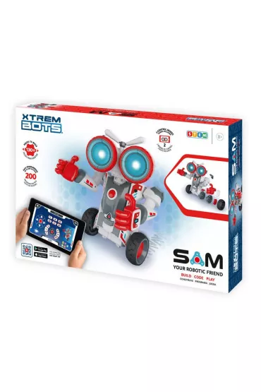 XTREM BOTS Sam Bot buduj-steruj Xtrem Bots-Roboty