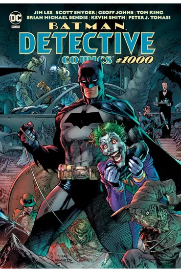 Uniwersum DC Batman Detective Comics #1000 - Geoff Johns, Greg Capullo, Lee Jim, Scott Snyder, Warren Ellis, Alex Maleev, Dough Mahnke, Tom King, Kelley Jones, Paul Dini