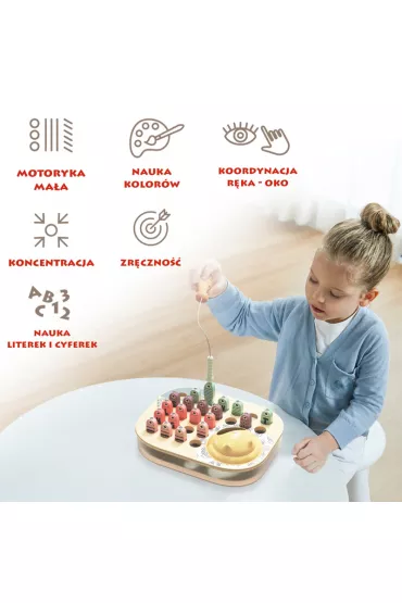 �owimy Rybki ABC – magnetyczna gra zr�czno�ciowa 24 mies.+ Top Bright