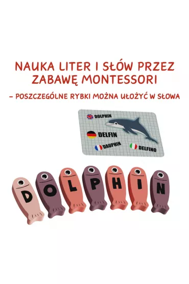 �owimy Rybki ABC – magnetyczna gra zr�czno�ciowa 24 mies.+ Top Bright