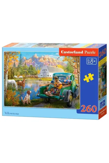 Puzzle 260 el. Yellowstone CASTORLAND  B-27736