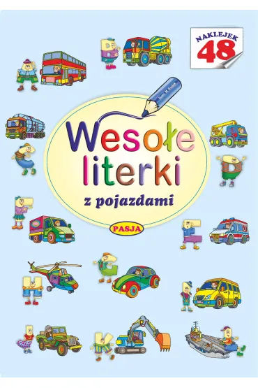 Weso�e literki z pojazdami - Mariola Budek