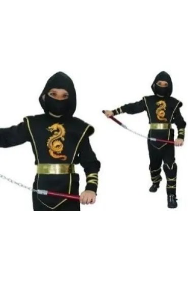 Madej Str�j Ninja wojownik rozmiar S 110-120 cm