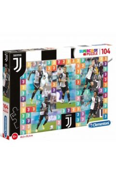 Puzzle 104 el. Supercolor. Juventus Clementoni