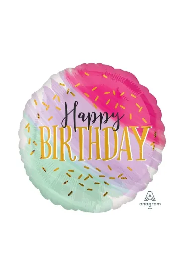 Anagram Balon foliowy Happy Birthday