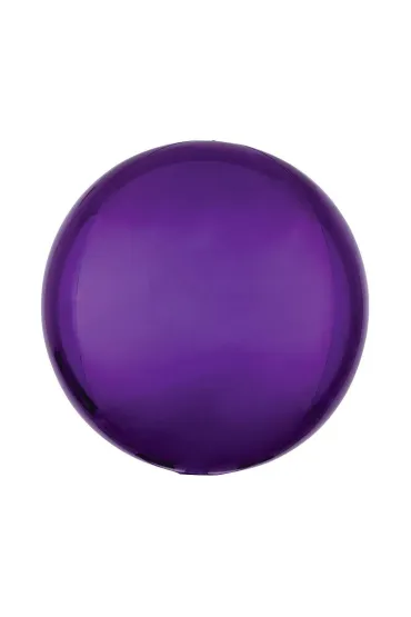 Amscan Balon foliowy kula fioletowa (niepakowany) 38cm