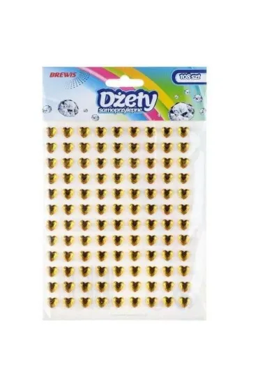 Brewis D�ety samoprzylepne serca 108 szt.