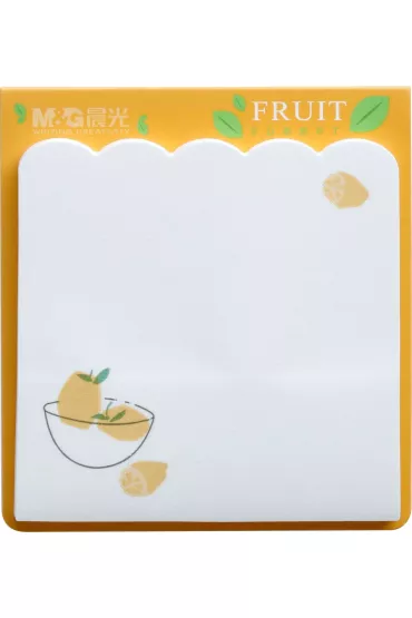 M&G Karteczki samoprzylepne Summer Fruit, 60 kartek 76 x 51 mm 60 kartek