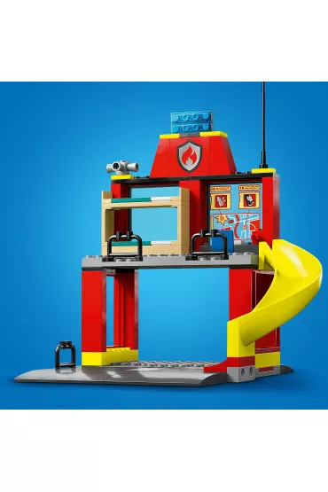 LEGO City Remiza straacka i wz straacki 60375