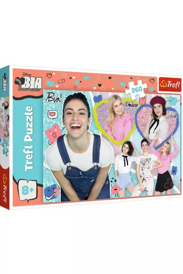 Puzzle 260 el. Bia, Chiara i Celeste Trefl