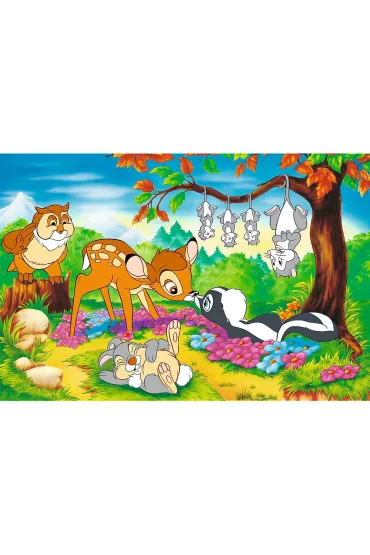 Puzzle 160 el. Bambi i le�ni przyjaciele Trefl