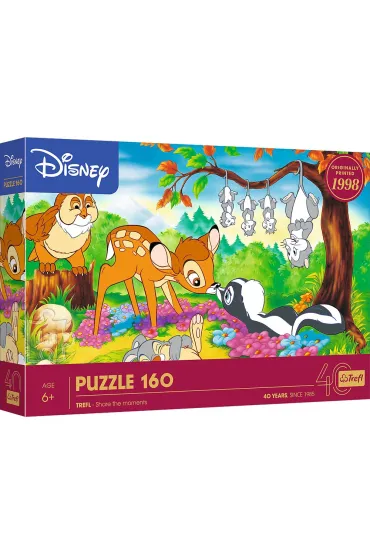 Puzzle 160 el. Bambi i le�ni przyjaciele Trefl