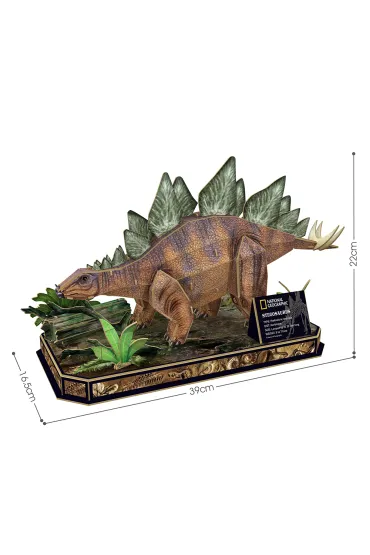 Puzzle 62 el. 3D Stegozaur National Geographic Dante