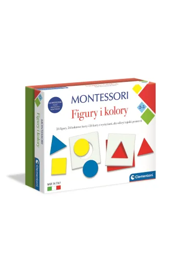 Montessori. Figury i kolory Clementoni