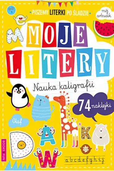 Nauka kaligrafii. Moje literki